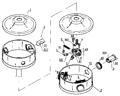 A single figure which represents the drawing illustrating the invention.